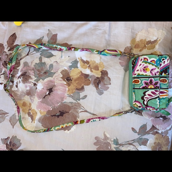 Vera Bradley Wallet/purse/wristlet/Lanyard - Picture 5 of 7